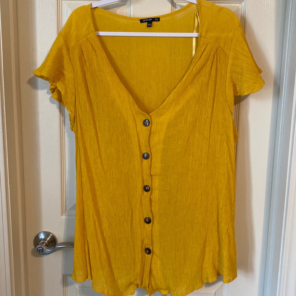 Le Rouge yellow 2X top